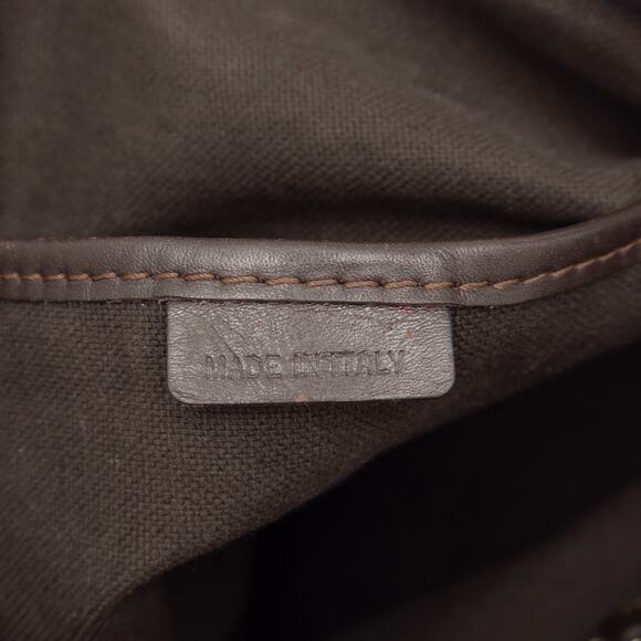 Burberry Leather Trimmed Haymarket Nova Check Medium Tote Bag Vintage - Picture 9 of 13